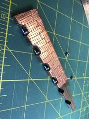 Build photo of the HMS Diana model, 2019-11-24