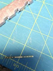 Build photo of the HMS Diana model, 2019-11-30