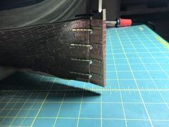 Build photo of the HMS Diana model, 2019-12-07