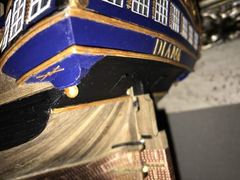 Build photo of the HMS Diana model, 2019-12-08