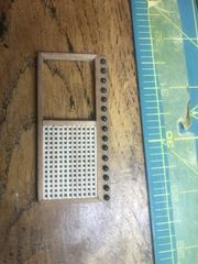 Build photo of the HMS Diana model, 2019-12-21