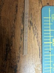Build photo of the HMS Diana model, 2019-12-22
