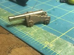Build photo of the HMS Diana model, 2019-12-29