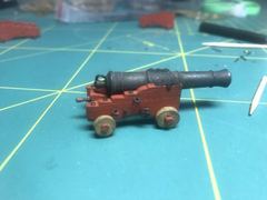 Build photo of the HMS Diana model, 2020-01-11