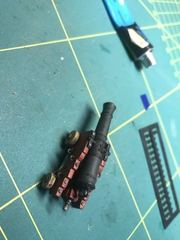 Build photo of the HMS Diana model, 2020-01-18