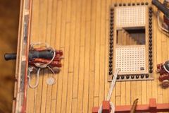 Build photo of the HMS Diana model, 2020-02-08