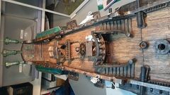 Build photo of the HMS Diana model, 2020-08-01