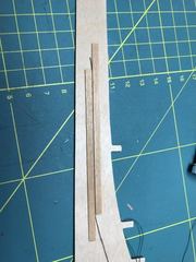 Build photo of the HMS Diana model, 2020-12-20
