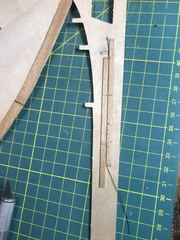 Build photo of the HMS Diana model, 2020-12-21