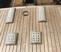 Build photo of the HMS Diana model, 2021-01-17