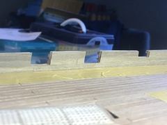 Build photo of the HMS Diana model, 2021-01-23