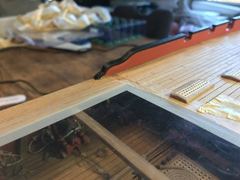Build photo of the HMS Diana model, 2021-02-21