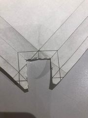 Build photo of the HMS Diana model, 2021-04-21
