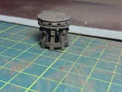 Build photo of the HMS Diana model, 2021-09-22