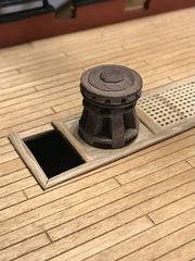 Build photo of the HMS Diana model, 2021-09-26