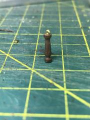 Build photo of the HMS Diana model, 2021-10-02