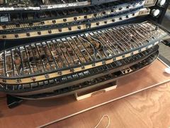 Build photo of the HMS Diana model, 2021-10-02