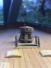 Build photo of the HMS Diana model, 2021-10-03