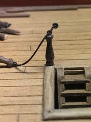 Build photo of the HMS Diana model, 2021-10-03