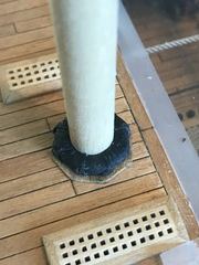 Build photo of the HMS Diana model, 2021-10-09