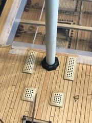 Build photo of the HMS Diana model, 2021-10-09