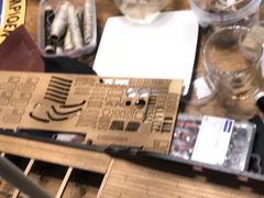 Build photo of the HMS Diana model, 2021-10-10
