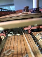Build photo of the HMS Diana model, 2021-10-10