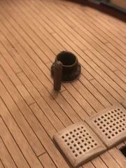 Build photo of the HMS Diana model, 2021-10-11