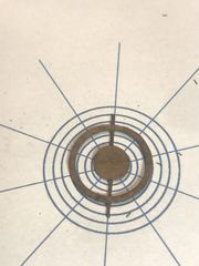 Build photo of the HMS Diana model, 2021-10-25
