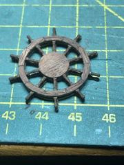 Build photo of the HMS Diana model, 2021-11-18