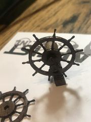 Build photo of the HMS Diana model, 2021-12-02