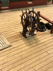 Build photo of the HMS Diana model, 2021-12-12