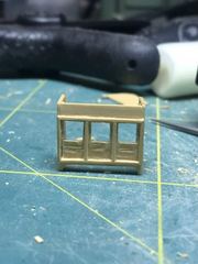 Build photo of the HMS Diana model, 2021-12-19