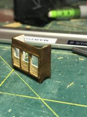 Build photo of the HMS Diana model, 2021-12-20