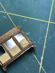 Build photo of the HMS Diana model, 2021-12-29