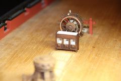 Build photo of the HMS Diana model, 2021-12-29