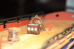 Build photo of the HMS Diana model, 2021-12-29