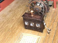 Build photo of the HMS Diana model, 2022-01-02