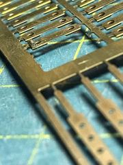 Build photo of the HMS Diana model, 2022-01-15