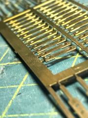 Build photo of the HMS Diana model, 2022-01-15
