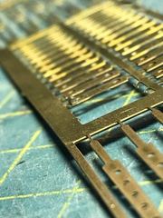 Build photo of the HMS Diana model, 2022-01-15