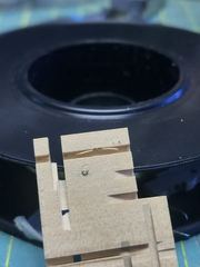 Build photo of the HMS Diana model, 2022-02-26