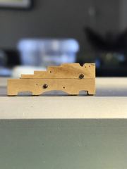 Build photo of the HMS Diana model, 2022-03-04