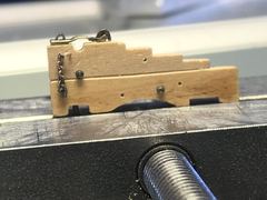 Build photo of the HMS Diana model, 2022-03-05