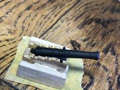 Build photo of the HMS Diana model, 2022-03-07