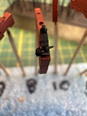 Build photo of the HMS Diana model, 2022-10-23
