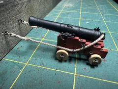 Build photo of the HMS Diana model, 2022-12-29