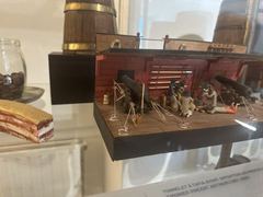 Build photo of the HMS Diana model, 2023-08-04