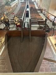 Build photo of the HMS Diana model, 2023-08-09