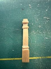 Build photo of the HMS Diana model, 2024-03-08
